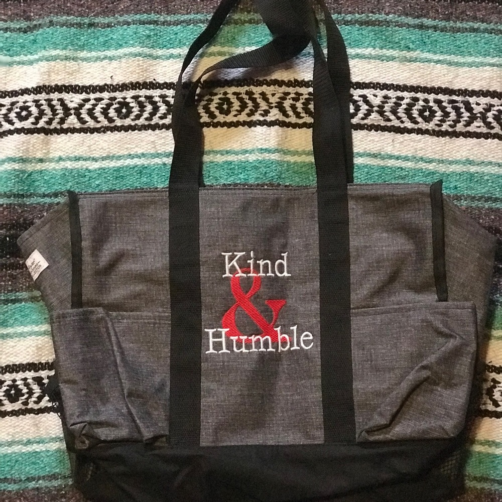 Thirty-One embroidered utility tote